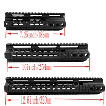 Охотничий Пикатинни 7,25 дюймов 10 дюймов 12,6 дюймов тактический поручень для страйкбола AEG