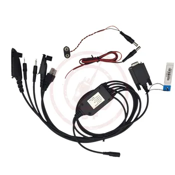 

New Arrival 5 in 1 COM Port RS232 RIB Programming Cable for Motorola for gp68 gp3688 gp328 gm3188 gp328plus etc