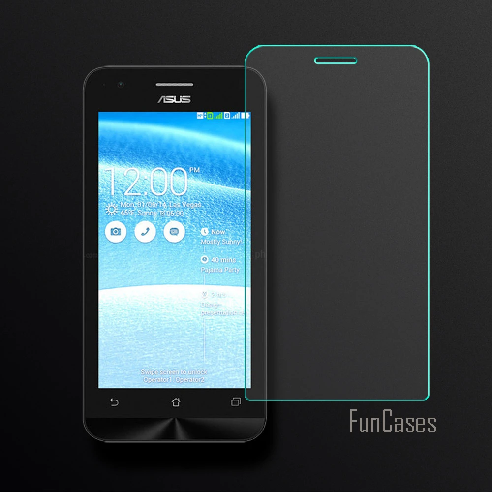 Закаленное Стекло для ASUS Zenfone C ZC451CG Экран Защитная пленка спереди фильм 2.5D