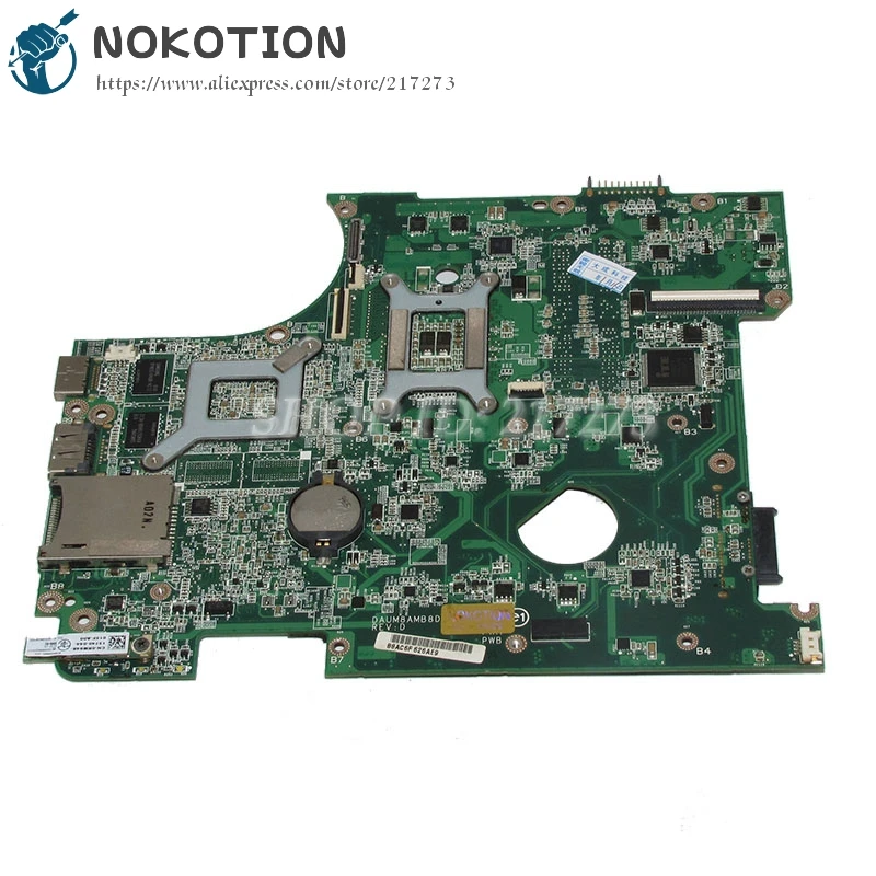 NOKOTION DAUM8AMB8D0 CN-0CG4C1 0CG4C1 CG4C1 ноутбук материнская плата для Dell Inspiron 14r N4010 материнская плата HM57 HD5470 1G