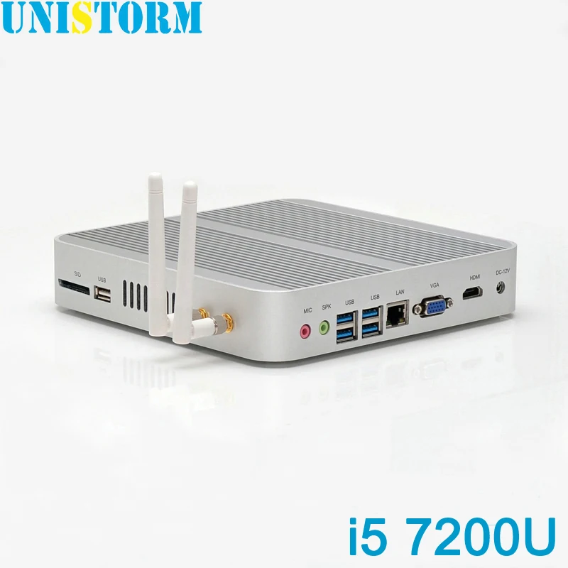 Prix pour Intel Core i5 7200U Mini PC Windows 10 7e Gen Kaby Lac Fanless Ordinateur avec 4 K HD Graphics 620 300 M Wifi VGA HDMI TV boîte Prix pour Intel Core i5 7200U Mini PC Windows 10 7e Gen Kaby Lac Fanless Ordinateur avec 4 K HD Graphics 620 300 M Wifi VGA HDMI TV boîte