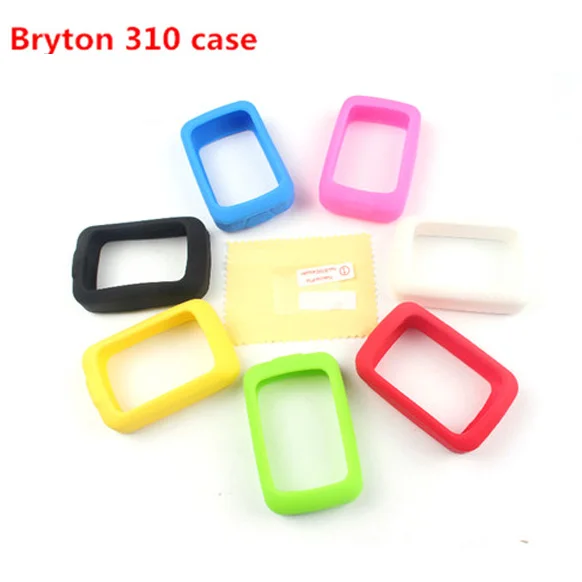 

for Bryton r310 Outdoor Cycling computer Silicone Rubber Protect Case + LCD Screen Film Protector Suitable for r310 MTB Cheap