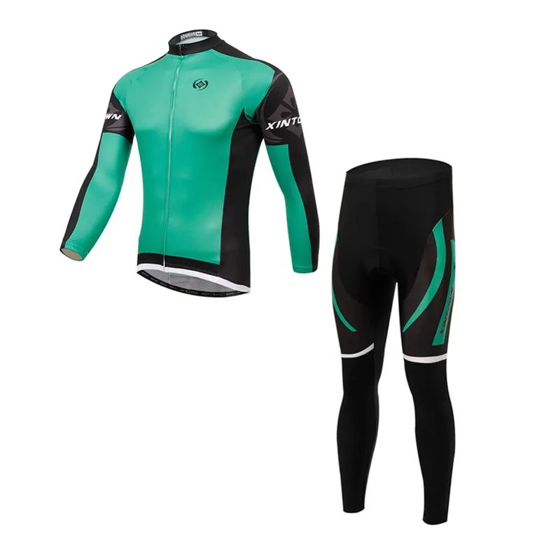 XINTOWN Pro Team трикотаж комплект осень гонки Джерсе для спортивного велосипеда костюм MTB дорожный велосипедный спорт одежда быстросохнущая одежда