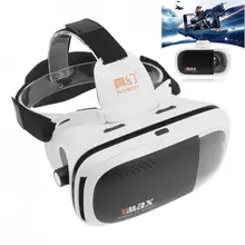RITECH VMAX Immersive 3D Movie Glasses Helmet 360 Virtual Reality Glasses Vrbox VR Headset Cardboard 3.0 for 4.7-6′ Smartphone