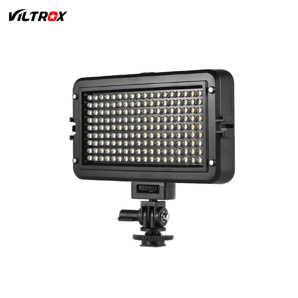 

Viltrox VL-162T LED Video Light Professional Bi-Color Dimmable w/Digital LCD Panel 3300K-5600K 12W for Canon Nikon Sony DSLR