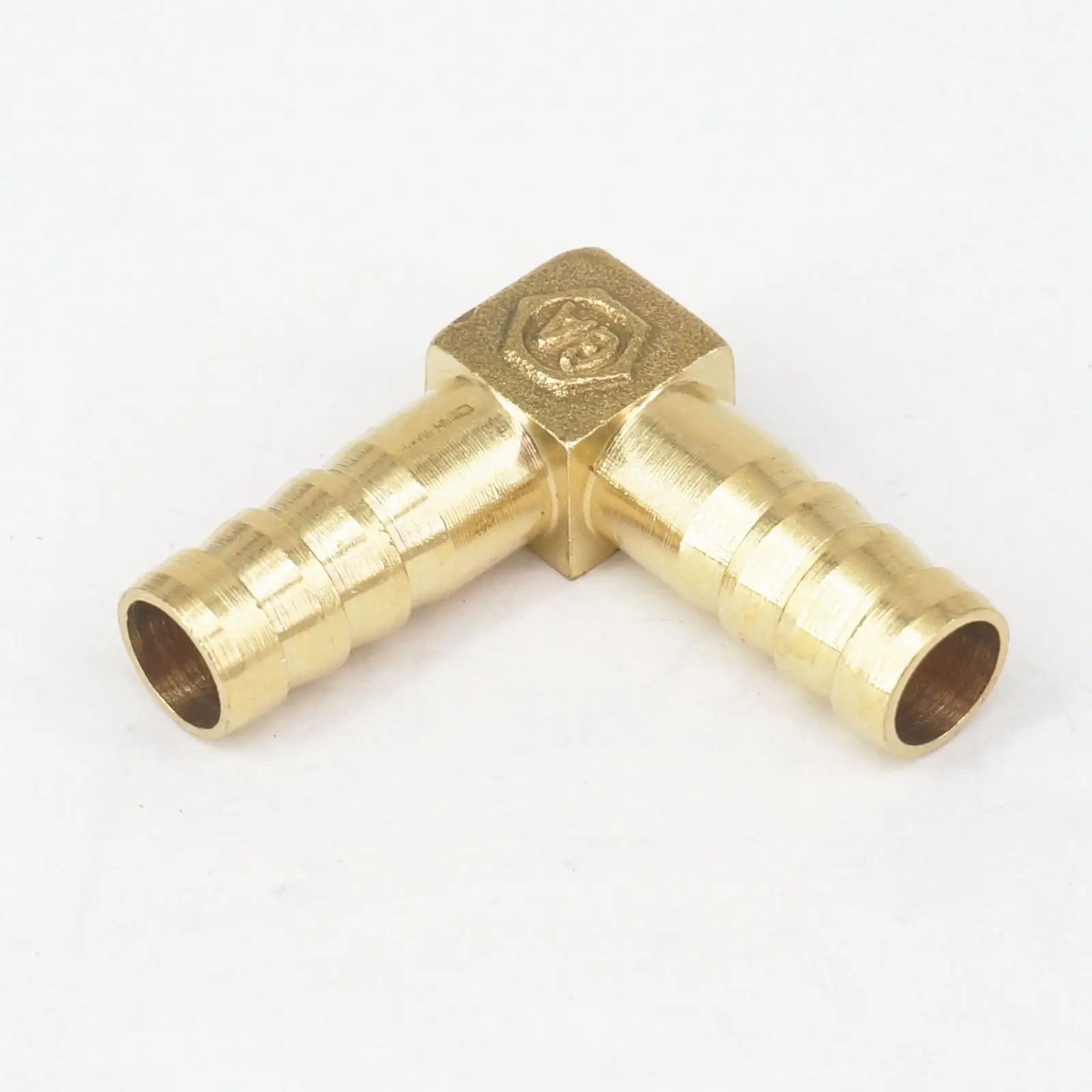 Buy LOT 2 Hose Barb I/D 10mm Elbow Brass coupler