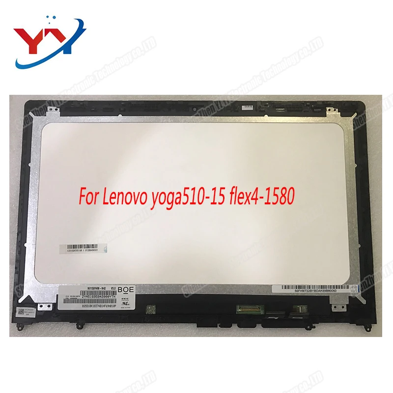 15.6 &quot laptop LCD Display Touch Panel Screen Assembly For Lenovo Yoga 510-15IKB | Компьютеры и офис