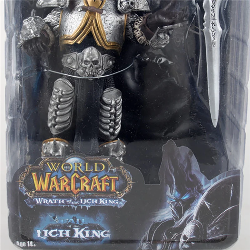 wow Lich King Arthas Death Knight  PVC Action Collectible Model Toy  (6)