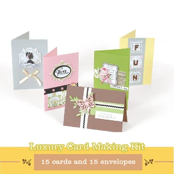 

Eno Greeting Eno Greeting Complete Greeting Card Kit 15 Cards Beginner DIY Card Making Supplies Kit