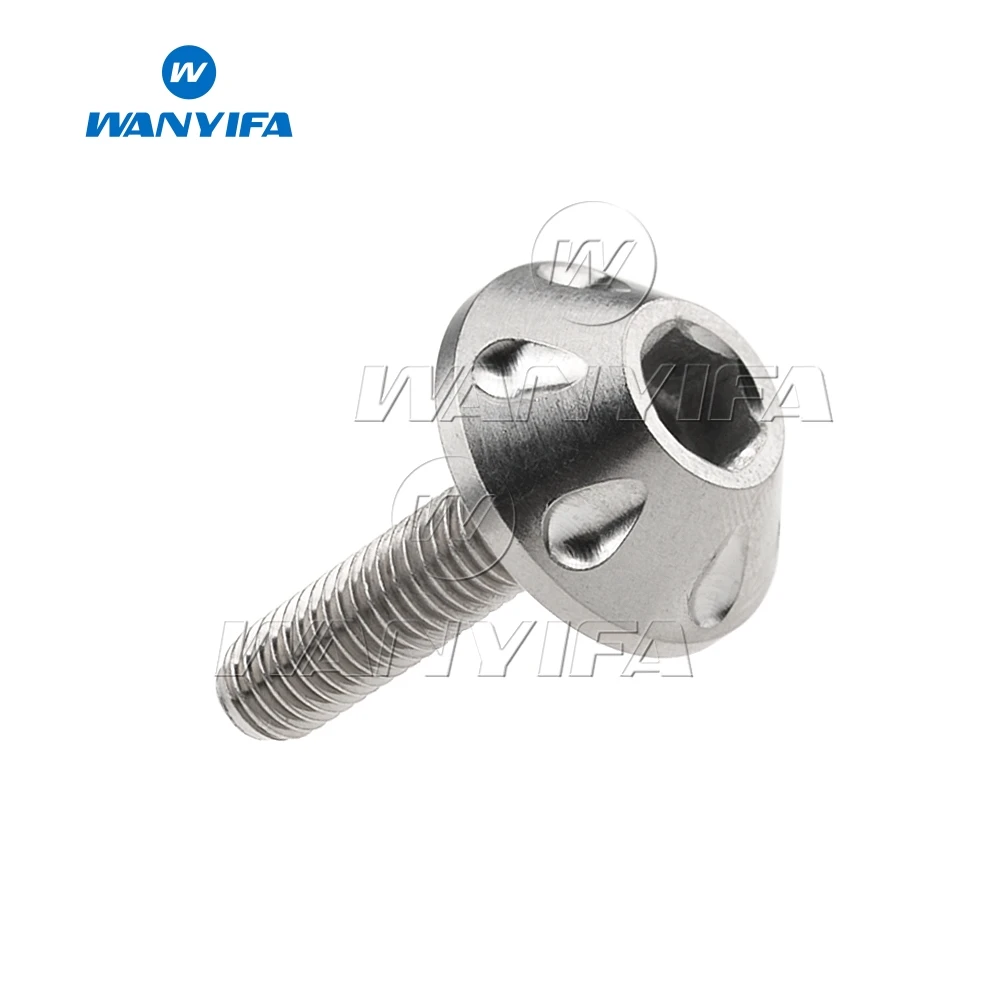 

Wanyifa M5x20 Titanium Bolts Screws for Bicycle Grips