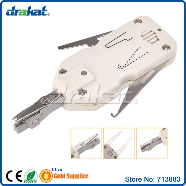 MINI Impact Punch Down tool for KRONE AMP modulesimpact punch down