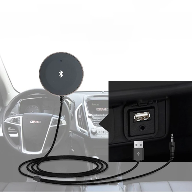 Гарнитура CSRA64215 4 2 Bluetooth Автомобильный MP3 3 5 мм AUX Hi Fi аудио музыкальный приемник USB