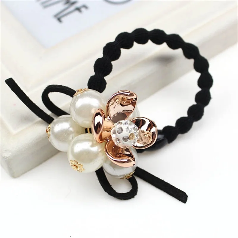 1 шт. 5 стилей аксессуары для волос с цветами женщин повязка на голову эластичные