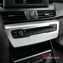 for BMW 2 Series Active Tourer F45/Gran Tourer F46 2015-2018 Car Styling Interior Matte Auto Volume Tune Radio Control Cover 1*