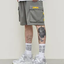 Функциональные карманы шорты блокирует карман, облегчая соединение вместе грузов для мужчин