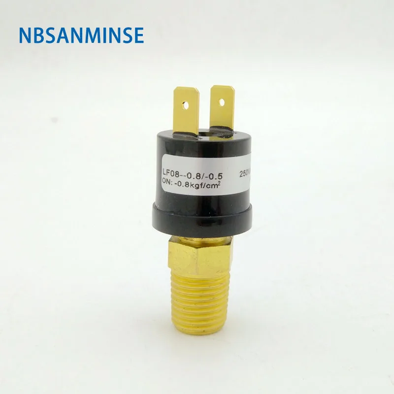 

SMF08V 1/8 1/4 Small Vacuum Pressure Switch Designed Automatic Reset Switch Used In Vacuum Environment High Quality NBSANMINSE