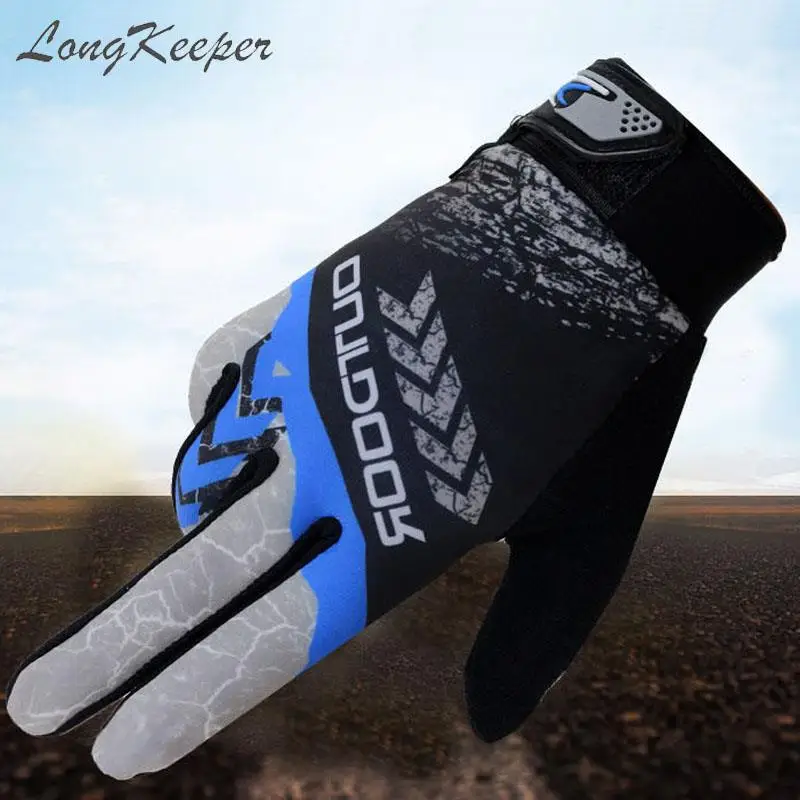 

2019 Spring Summer Touch Screen Gloves Men Windproof Full Finger Guantes For Men Fashion Classic Green Blue Red Mitts Men