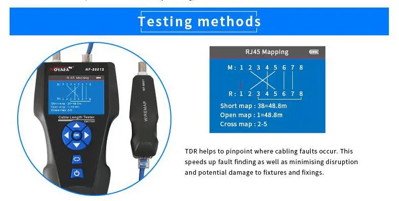 NF8601S cable finder 3