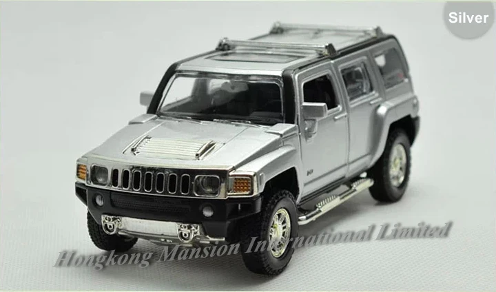 Масштаб 1:32 литой Сплав автомобиль модель для коллекции Hummer H3 модели игрушки