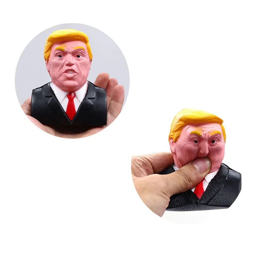 1 шт. Дональд Трамп мяч для снятия стресса Jumbo мягкое игрушка крутая Новинка сброс давления дети декорированная кукла сжимаемая забавная шутка реквизит подарок