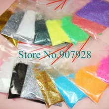 160 грамм(= смешанные 16 цветов) блеск для ногтей порошок для ногтей пыль Искусство DIY украшения и блестки для ногтей