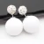 Brilhante dois bola brinco dupla face brinco de cristal do parafuso prisioneiro para as mulheres cor.jpg 50x50