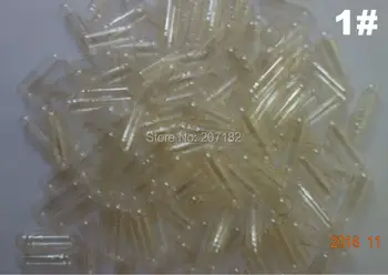 

(10,000pcs/pack) 1# Transparent Celloluse Capsule,Veggie Capsule, Clear HPMC Vegetarian Empty Capsule---Top and Bottom Closed