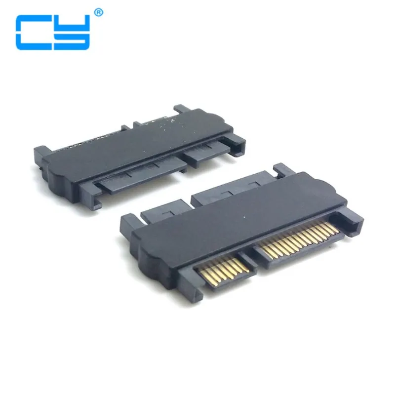 Переходник с 3 5 &quotи 2 5&quot на SATA 22Pin 7 + 15 папа 22P удлинитель прямой адаптер |