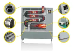 Инфракрасный подогреватель топлива 80 Вт 16 кВт/ч низкий уровень шума с 12 системами безопасности