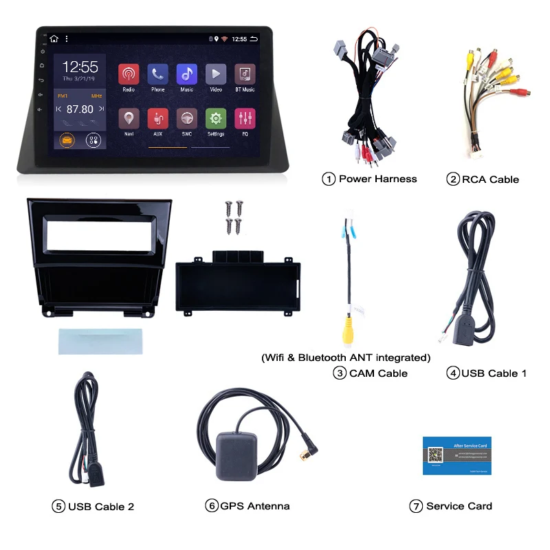 Sale 2G RAM 32G ROM 10.1inch Android 8.1 Car GPS Navigation For Honda accord 2008-2013 With Stereo Audio Radio Video 5