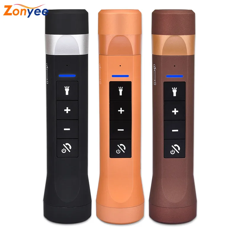 Riding Torch Portable Bluetooth Speaker Cycling Stereo Subwoofer Fm