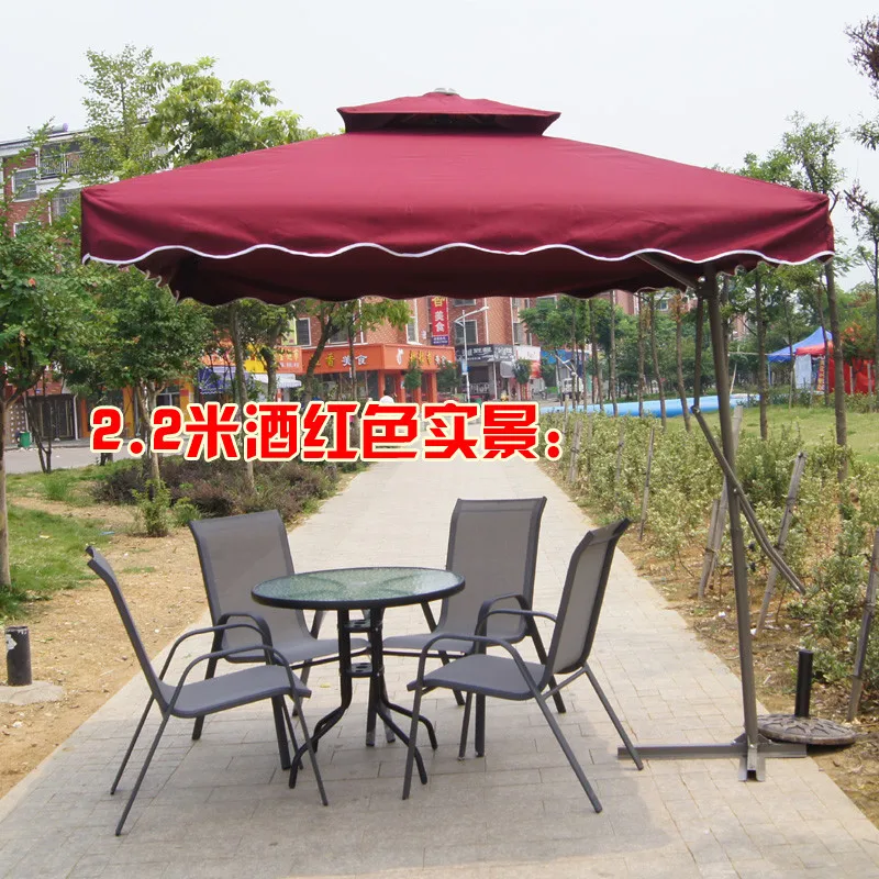 Aluminum folding umbrellas outdoor patio umbrella UV Banana Beach Heart