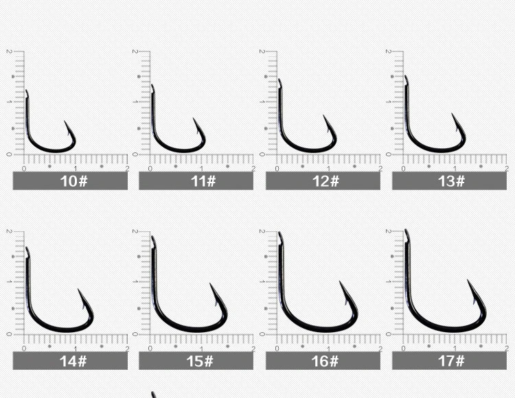 Рыболовные крючки из высокоуглеродистой стали Gamakatsu, высокопрочные приманки, колючий Черный рыболовный крючок для ловли карпа, червячная приманка, колючие крючки