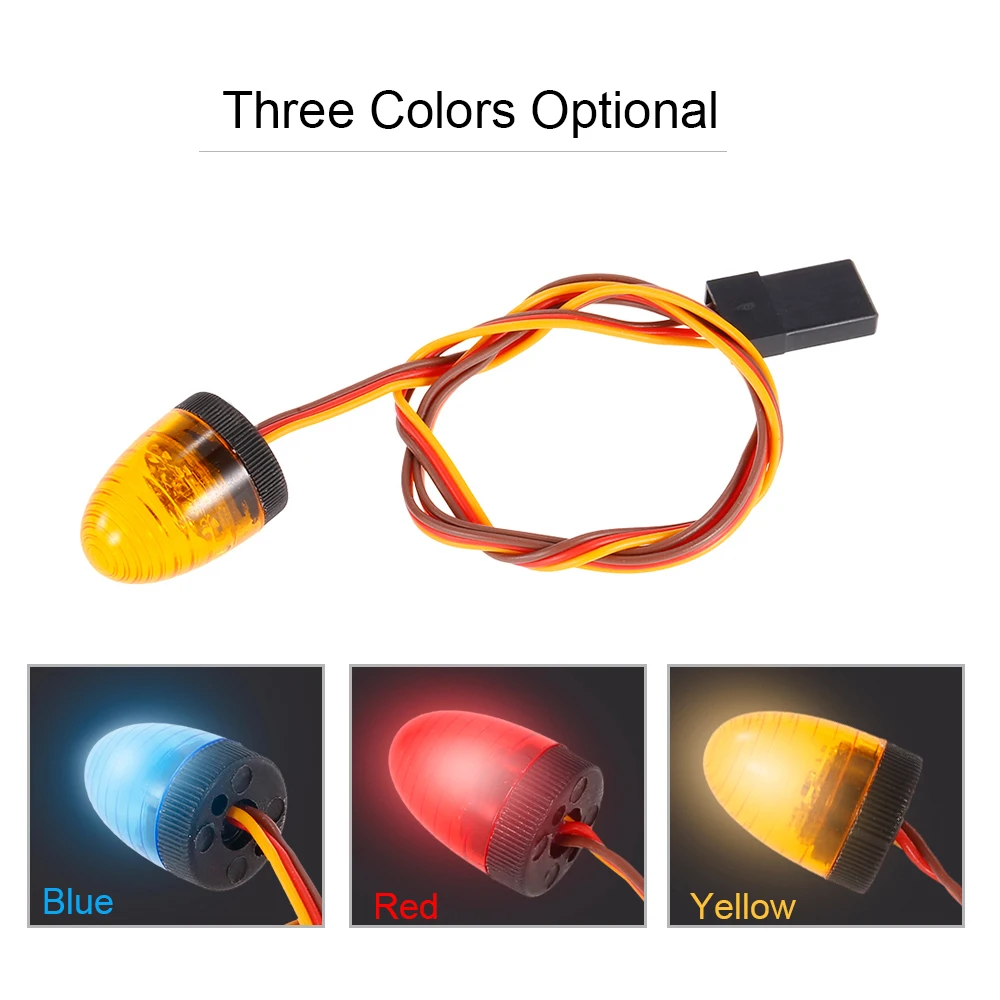 

AX-517Y 5 Modes Available Ultra Bright LED Lights for 1/8 1/10 CC01 D90 SCX10 4WD Short Course Truck Crawler RC Car Toys Parts