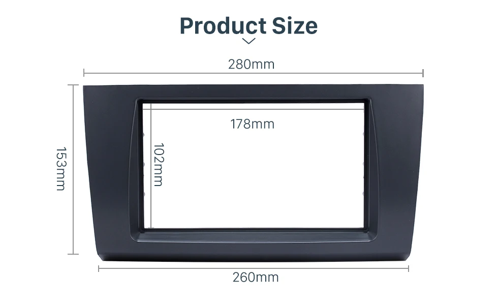 Зазор Seicane 2Din gps Авто Радио Рамка фасции Indash для Suzuki 2009 Swift переустановка установка крышка приборной панели комплект отделки