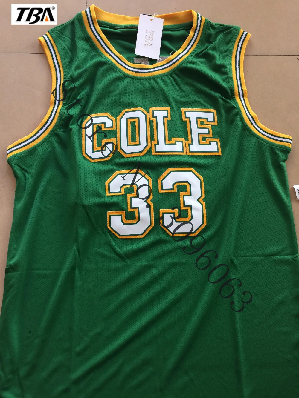 2017 NEW O'NEAL Basketball Jerseys Shaquille Oneal 33 COLE High School