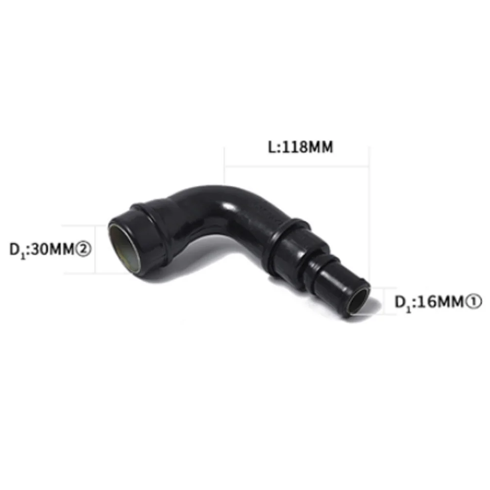 FEELWIND двигателя Сапун Картера Vent шланг для VW Passat B5 1998-2002 для Audi A4 1999-2005 06A103213F 06B103221P