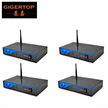 4 единицы Обновление 2,4G DMX 512 беспроводное освещение управление Лер приемник/передатчик/(кабель) Дистанционное управление 3 Pin