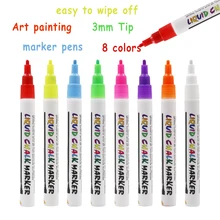 Liquid Chalk Markers for Blackboards - Bold Color Dry Erase Marker - Chalk Markers for Chalkboard Signs, Windows, Glass цена Liquid Chalk Markers for Blackboards - Bold Color Dry Erase Marker - Chalk Markers for Chalkboard Signs, Windows, Glass цены онлайн