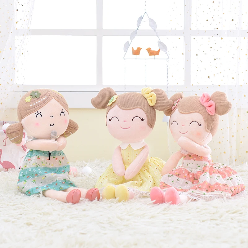 Плюшевые куклы Gloveleya, весенние куклы для девочек, подарки, тканевые куклы, детские Тряпичные куклы, плюшевые игрушки Kawaii, 2 шт