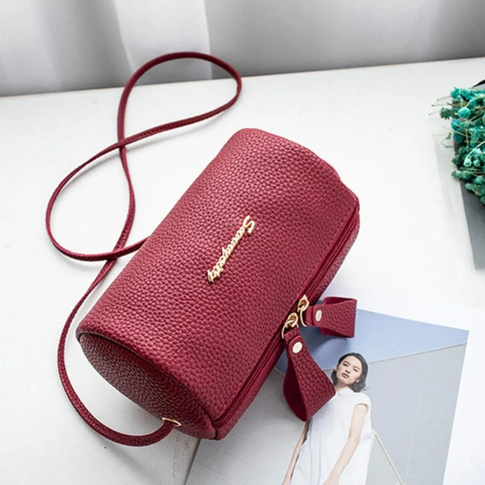 Женские сумки мессенджеры повседневные через плечо из искусственной кожи мини