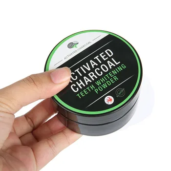 

Tooth Teeth Whitening Powder Activated Coconut Charcoal Natural Plaque Tartar Stain Removal Tooth Care Oral Hygiene Cleaning