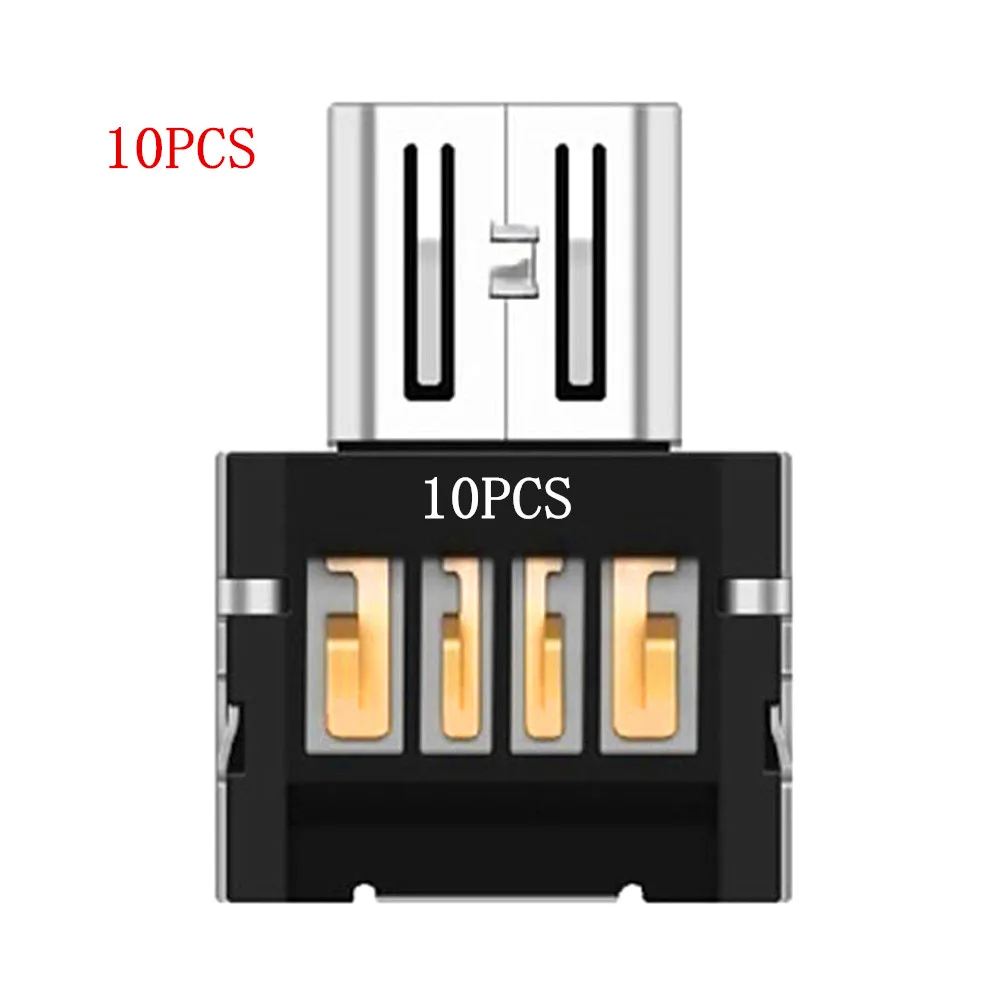 Overmal 10 PCS Smallest Top Quality Mini USB 2.0 Micro USB OTG
