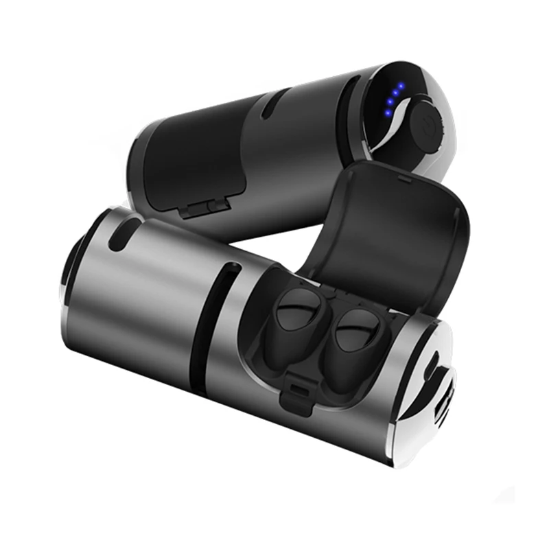 

9103 T8 Wireless TWS Bluetooth Earphone Touch Control 3D stereo with Microphone charge box