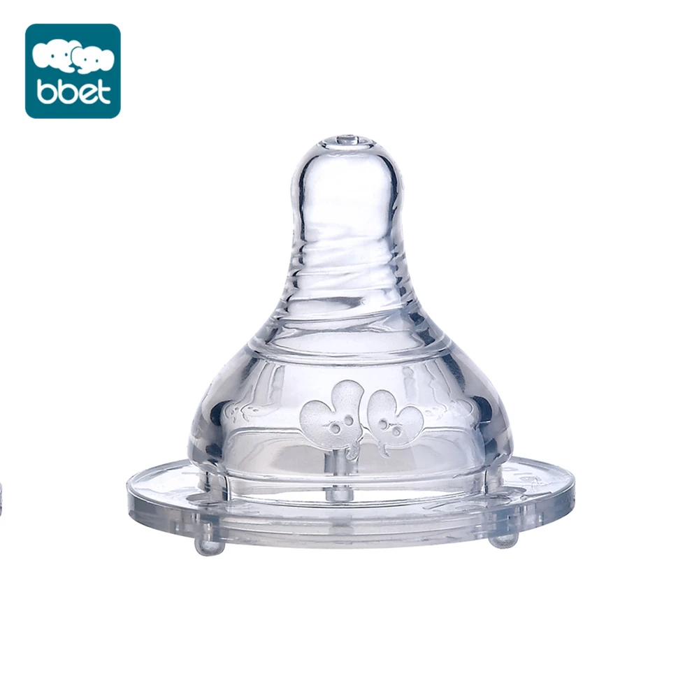 BBET Baby Bottle Accessories Replacement Nipples Wide Mouth BPA free