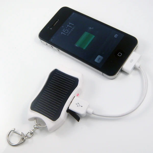 Solar Charger Portabl Mini Power Bank 1200mAh,External