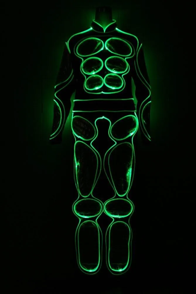 party supply LED Costumes / light robot suit / EL Wire / Neon/ luminous
