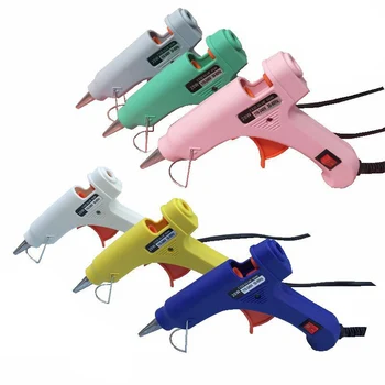 

20W Hot Melt Glue Pistol Industrial DIY Thermo Electric Heat Temperature Tools for 7mm Glue Stick CLH@8