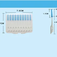 Мулине зуб-погонялка полости рта Чистящая нить бар 40 шт./компл. средства личной гигиены гигиена полости рта зубов