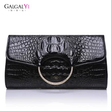 Простые винтажные женские клатчи, Сумки из натуральной кожи, сумки через плечо для модных женских конвертов, вечерняя сумка, черная сумочка